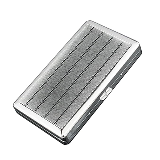 Extra Super King Size Metal Cigarette Case For 1820 Cigarettes Amazon.co.uk Clothing