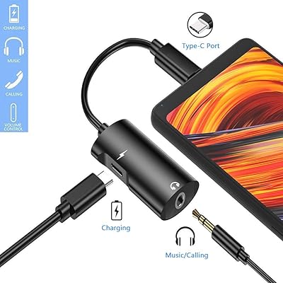 Type C USB C to Headphone Adapter for Moto Z, Jordan Ubuy