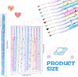 OFFCUP 10pcs Flamingo Gel Pens Fine Point 0.38mm Colorful Writing Set view 2