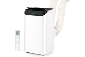 16,000 BTU Inverter Portable Air Conditioner with Remote, Free Stand Cooling Portable AC Unit for Room up to 800 sq.ft, with 