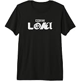 Marvel Loki White Logo Premium T-Shirt