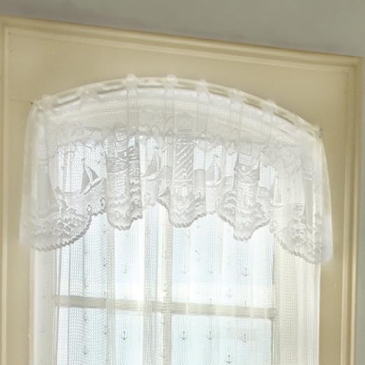Amazon Com Heritage Lace Lighthouse Curtain Panel Home Kitchen