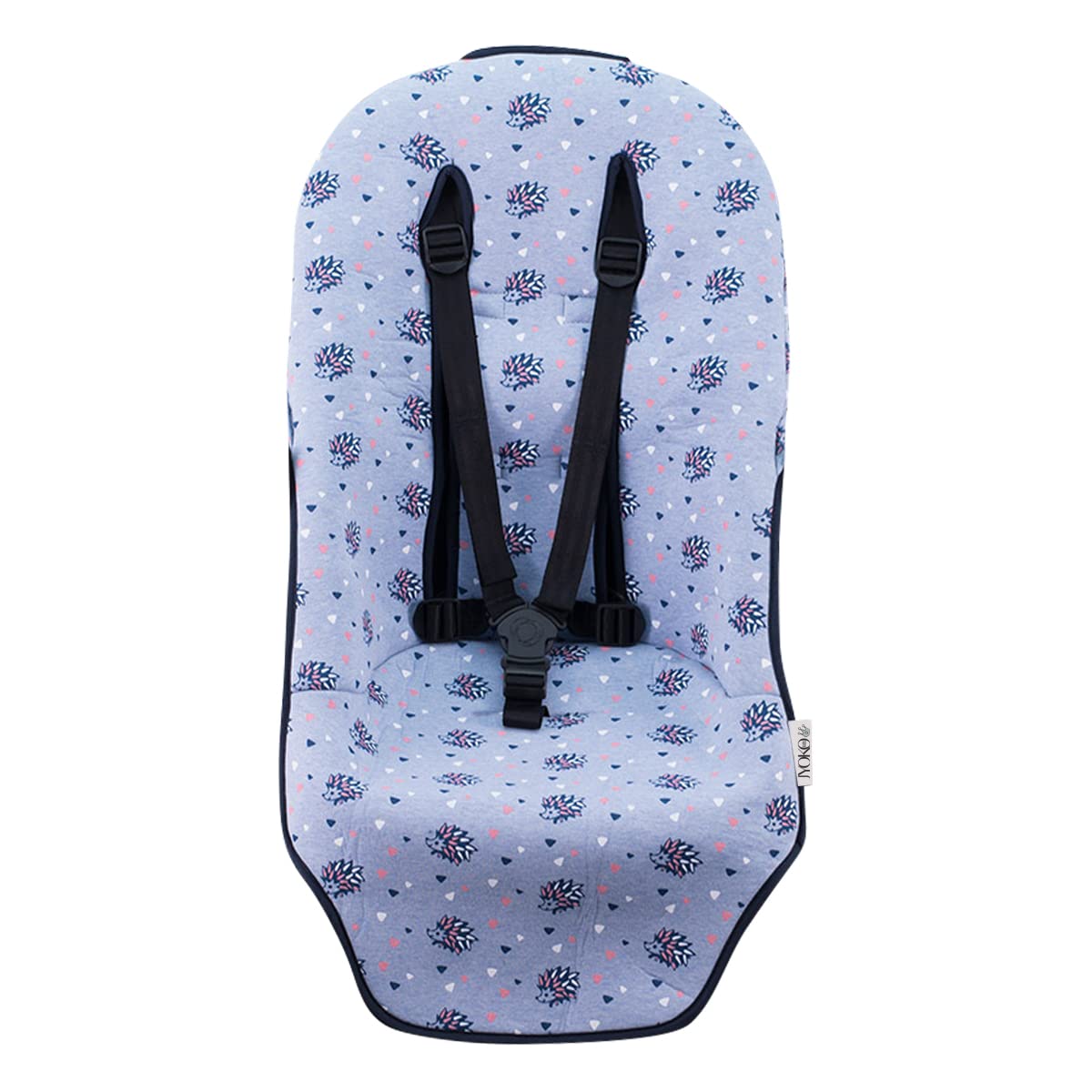 JYOKO Kids Universal Cotton 100% pram Liner for Stroller Compatible with Bugaboo Buffalo and Bugaboo Fox (Spike)