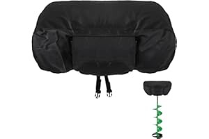 Ice Auger Powerhead Cover Compatible with ION, Ice Fishing Auger Powerhead Guard, Ice Auger Motor Protector, Ice Auger Engine