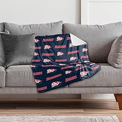 Shippensburg University Logo Pattern Sherpa