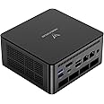 MINISFORUM UM890 Pro Mini PC AMD Ryzen 9 8945HS(8C/16T, up to 5.2GHz) 64GB DDR5 1TB PCIe4.0 SSD, 2xUSB4(PD 8K)|1xHDMI|1xDP Four Outputs, 2x RJ45, BT5.2 4xUSB3.2 AMD Radeon 780M Graphics Micro Computer