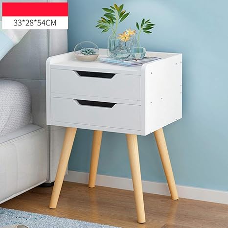 Amazon Com Carriemeow Bedside Table Drawer Cabinet Bedside