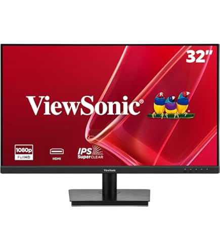 Amazon.com: Jlink Computer Monitor FHD 32 Inch Monitor, 1920x1080P