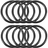 uxcell Nitrile Rubber O-Rings, 36mm OD 30mm ID 3mm Width, Metric Sealing Gasket, Pack of 10