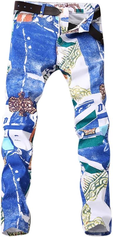 printed jeans for mens