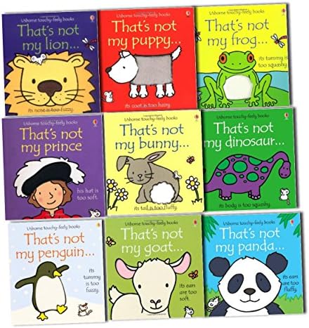 Fiona Watt Thats Not My 8 Books Collection Pack Set (That's Not My Frog,That's Not My Puppy,That's Not My Train,That's Not My Prince,That's Not My Panda,That's Not My Kitten,That's Not My Penguin, That's Not My Goat) Board book – 1 Jan. 2014
