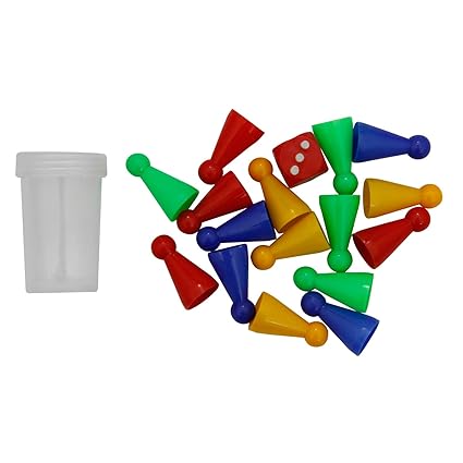 JLG Ludo DICE & Tokens (Set of 2)