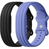 HAYONLIY Silicone Bands Compatible with Google Fitbit Air | Soft Breathable Wristband Sport Replacement Strap,Suitable for fitness, strength training and leisure,for Men Women