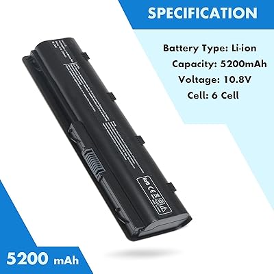 Buy 001 001 Mu06 Mu09 Extended Laptop Battery For Hp Pavilion G6 G7 G62 G72 G4 00 Notebook Pc Dv6 Dv7 Dm4 Compaq Presario Cq32 Cq42 Cq43 Cq56 Cq57