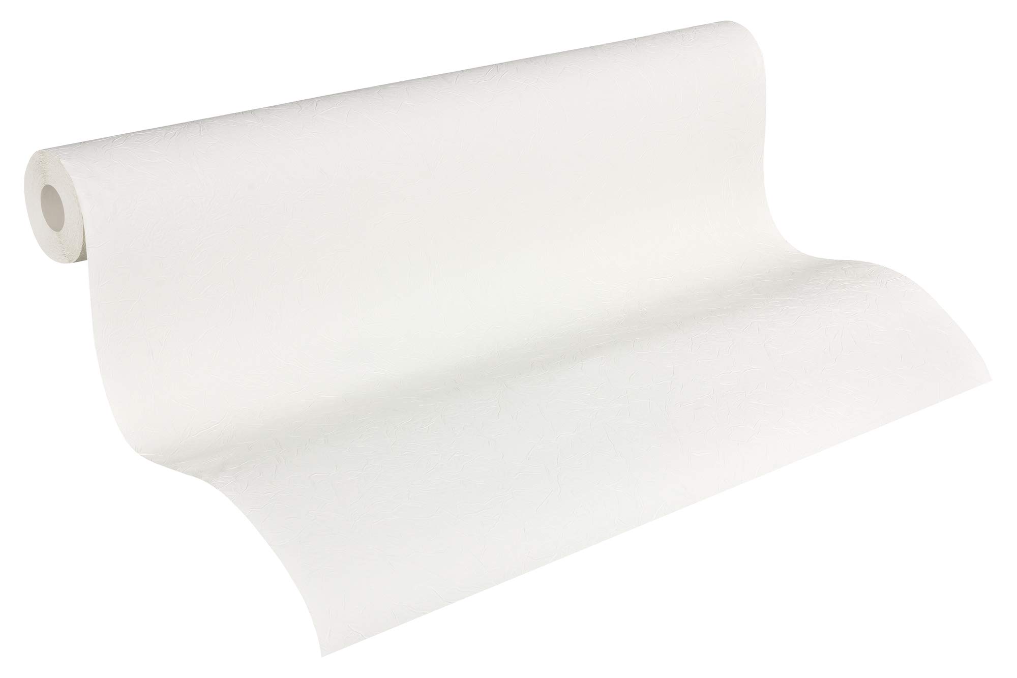 Architects Paper Paintable Non-Woven Wallpaper Pigment Longlife, weiß, 10.05 x 0.70 m