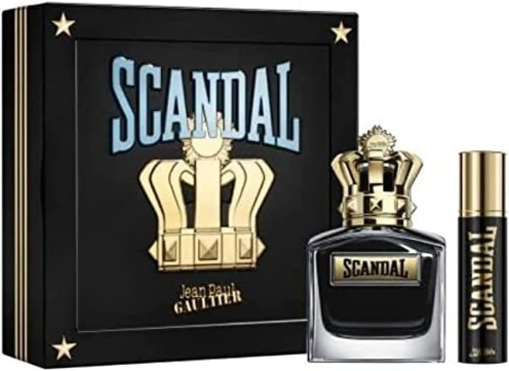 Jean Paul Gaultier Scandal Pour Homme EDP Spray Set Mens 100ml 10ml