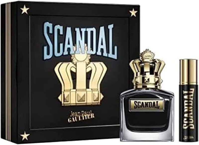 Jean Paul Gaultier Scandal Pour Homme EDP Spray Set Mens 100ml 10ml