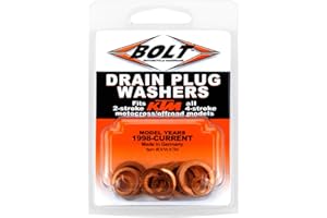 BOLT MOTORCYCLE HARDWARE Bolt DPW.KTM Drain Plug Washers 2/4 Stroke Models for KTM