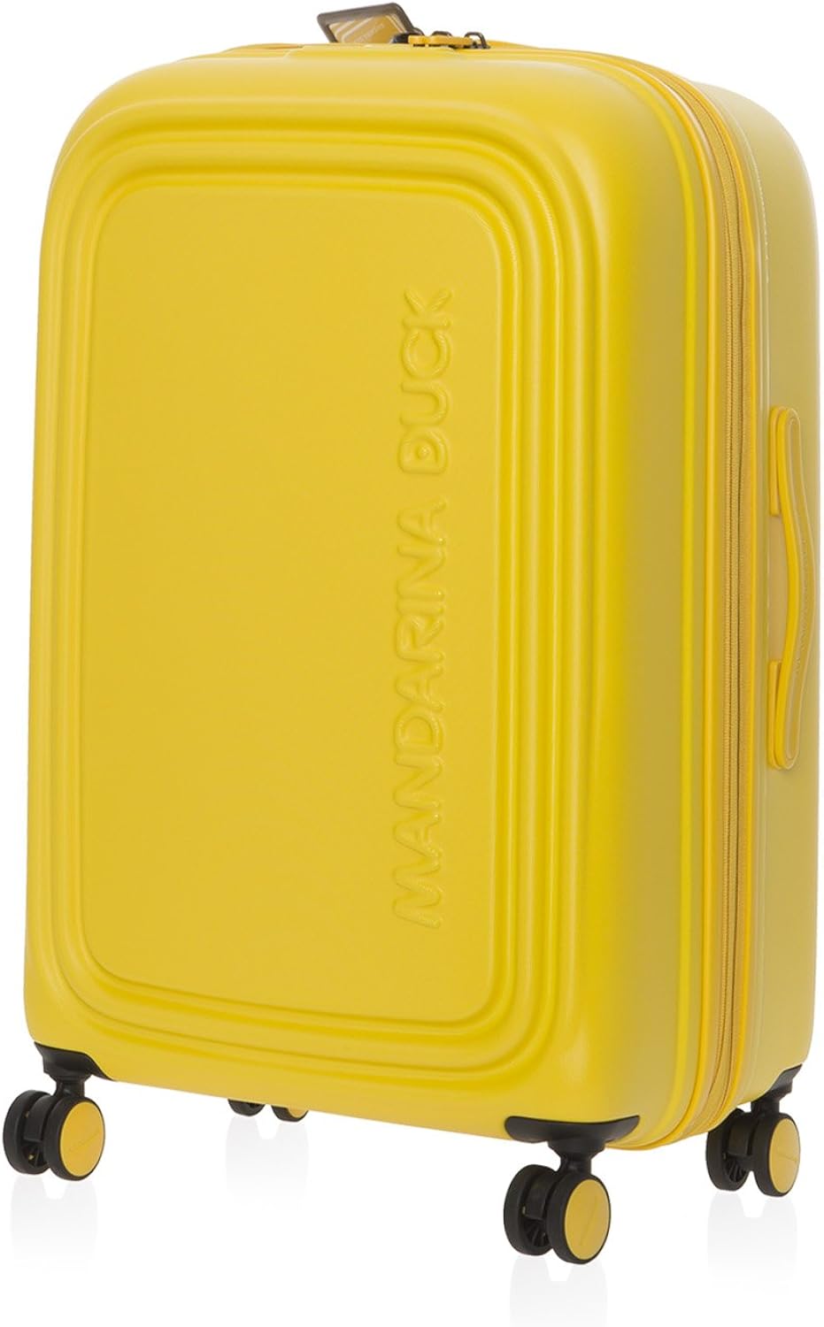 Mandarina Duck Logoduck + M 4Wheels Trolley yellow Amazon.co.uk Luggage