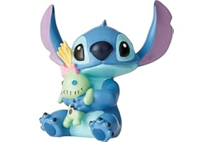 Enesco Disney Showcase Lilo and Stitch Doll Mini Figurine, 2.5 Inch, Multicolor
