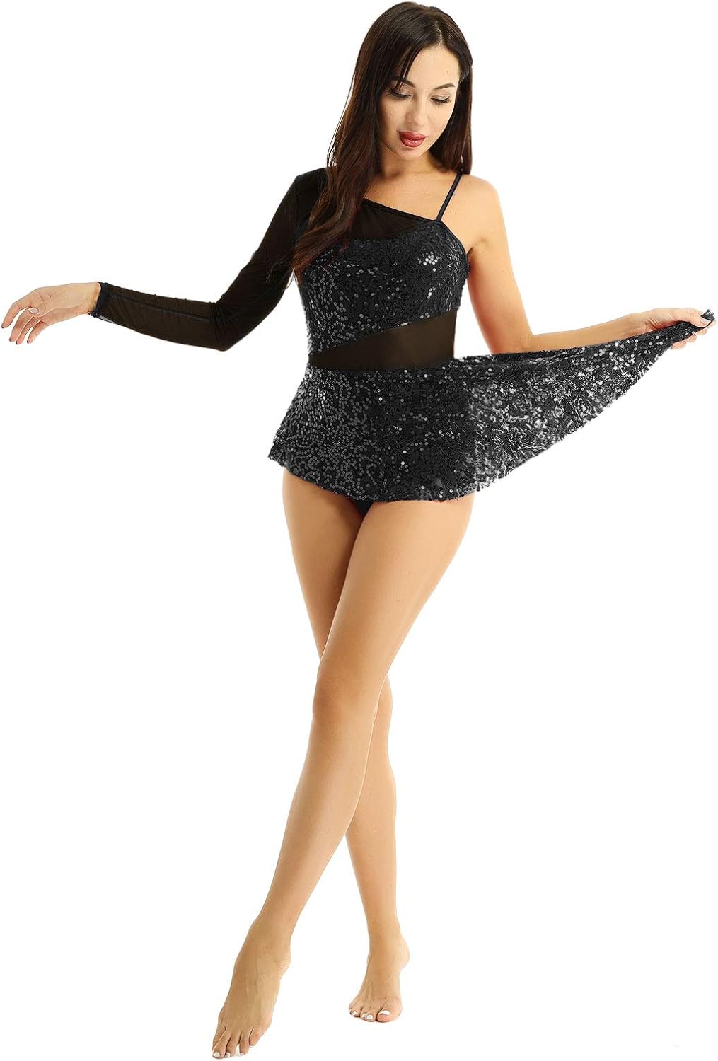 body da ballo per donne con gonna