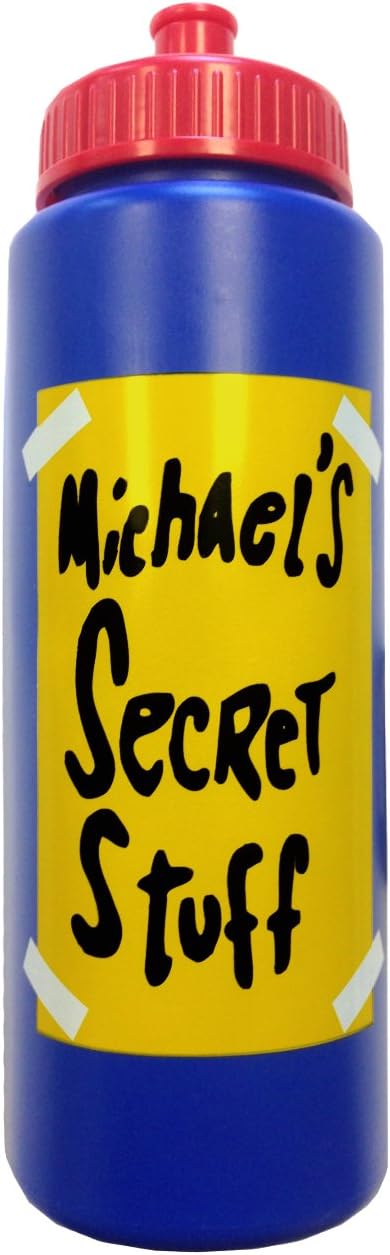 Michael's Secret Stuff Water Bottle
