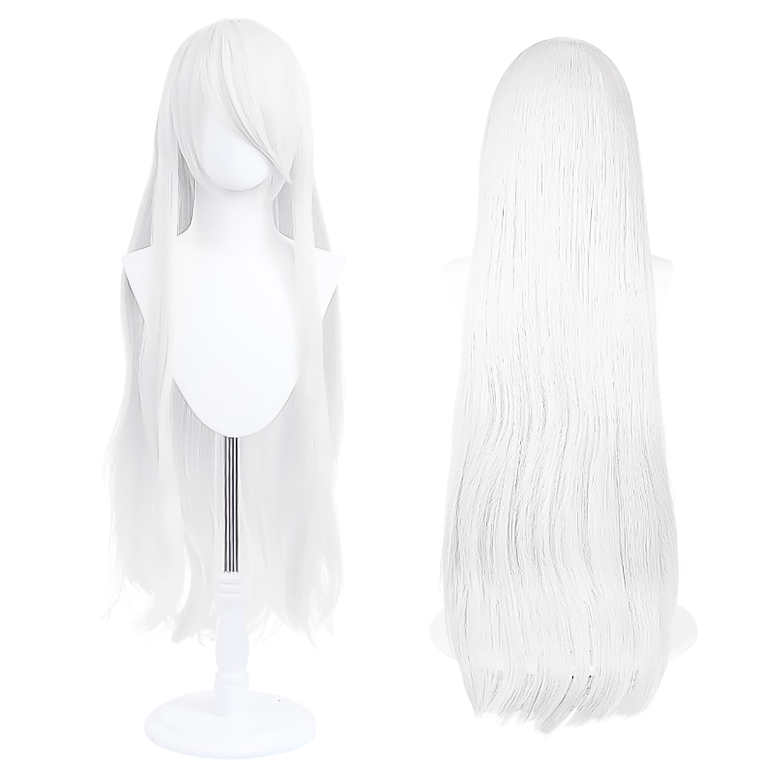 UTIEHD 100cm / 40 Inch Long Wig, Universal Anime