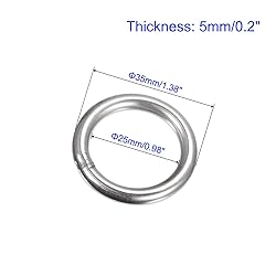 Unifizz 304 Stainless Steel Welded O Ring
