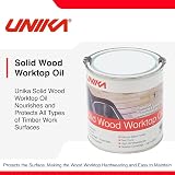 Unika Solid Wood Worktop Oil 1L Fast Cure Water Resistant UK Brand view 2