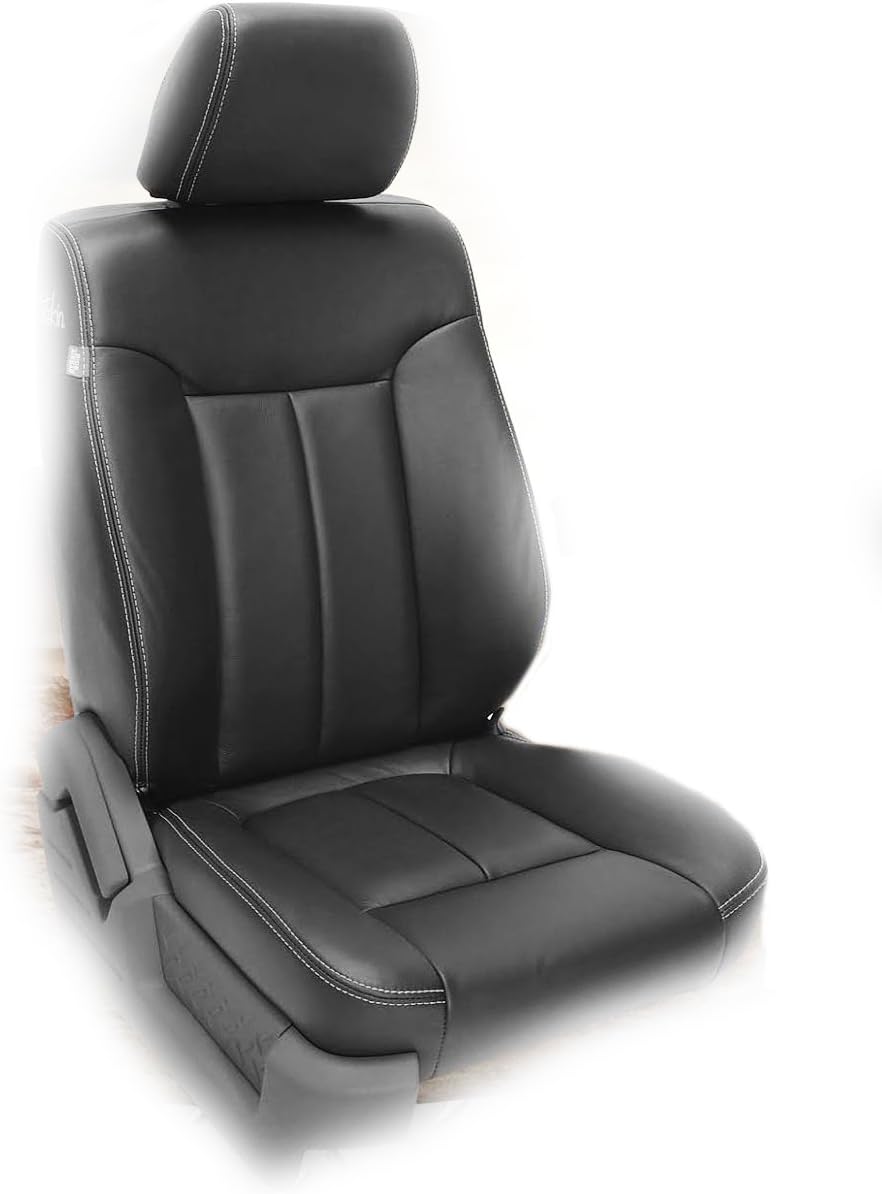 ford oem seat upholstery kit on Amazon Com F 150 Xl Stx Super Cab 2013 2014 40 20 40 Bench 1 Pc Console Factory Leather Interior Replacement Seat Cover Upholstery Kit Automotive