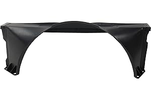 Evan Fischer Upper Fan Shroud Compatible with 1995-2005 Chevrolet Blazer, Fits 1994-2004 S10, Fits 1995-2001 GMC Jimmy, Fits 1994-2004 Sonoma, Fits 1996-2001 Oldsmobile Bravada