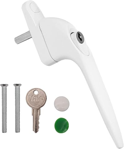 Yale YES-WINH-WH Essentials Inline Replacement Window Handle 40 mm