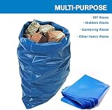 HOMESmith Large Heavy Duty Rubble Bags 50 Pack Blue 57x80cm HS-134 view 2