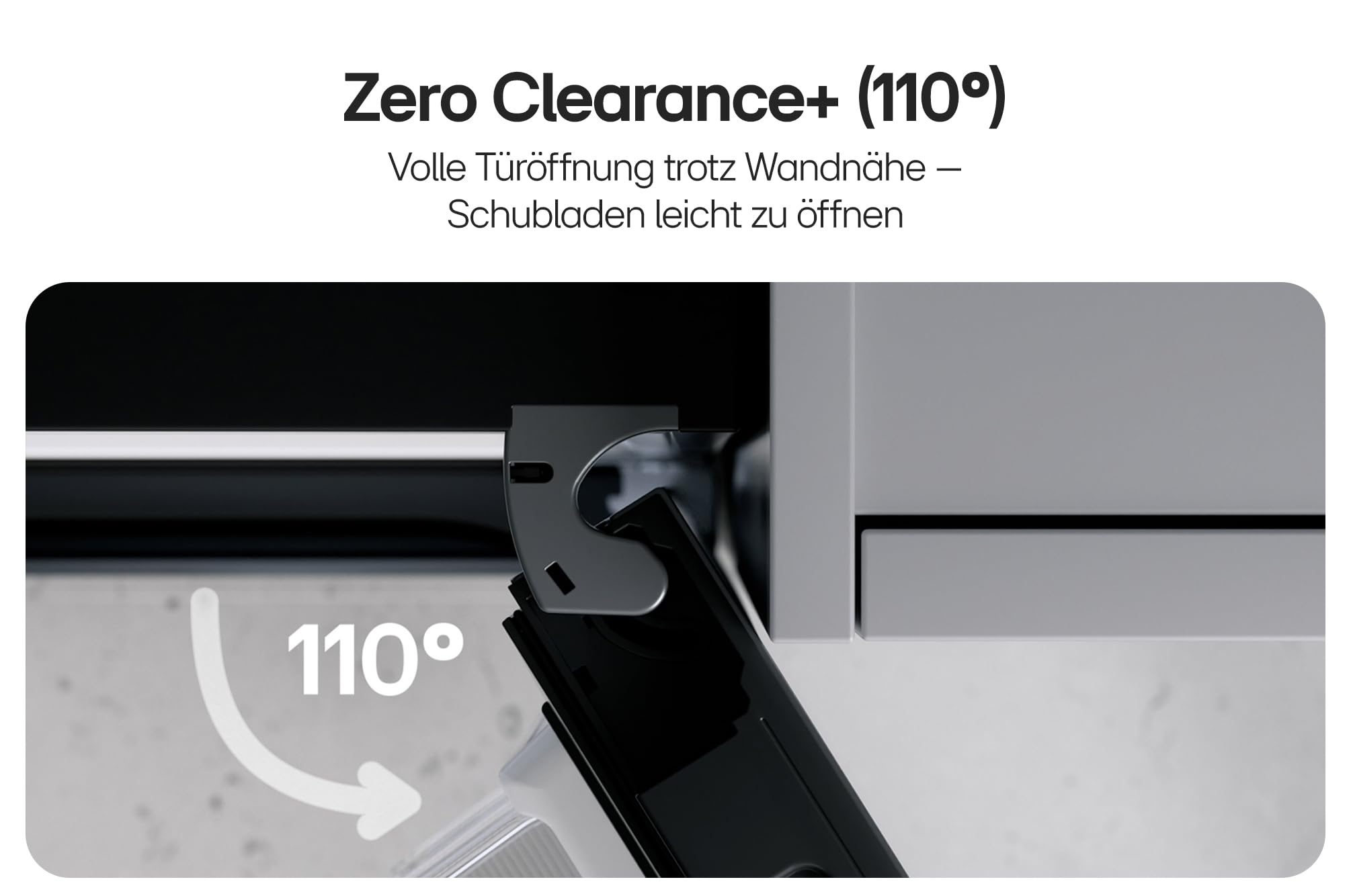 LG GBBS514CPY Fit&Max Kühl-/Gefrierkombination (333 L, Energieklasse C) vollintegrierbar oder freistehend mit maximaler Frische, FRESHConverter+, DoorCooling+, LinearCooling, Total No Frost, Silber 4