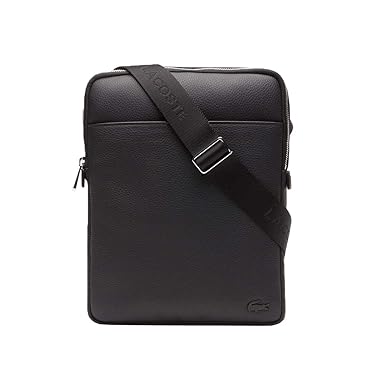 Lacoste Bag M Flat Crossover Black