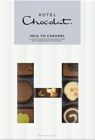Hotel Chocolat Milk to Caramel H-Box 14 Chocolates 155g Gift Box
