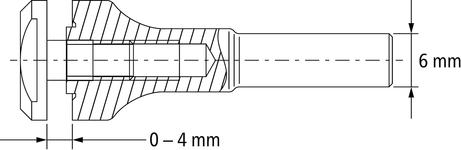 Pferd BO6/1004 Arbour Cut-Off Wheels, Silver, 10mm - Image 3
