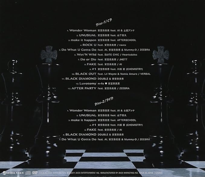 Amazon Checkmate ベストコラボレーションアルバム Dvd付 安室奈美恵 J Pop ミュージック