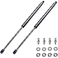 15" 45Lbs/200N Universal Lift Supports Struts Gas Spring Shock Lid Stay Prop Replacement for Pickup Truck Cap Tool Box Lid Camper Window Shell Snugtop Tonneau Leer Topper Cover