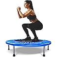 BCAN 36 Mini Trampoline Rebounder Trampoline for Adults Max Load 170lbs Small Trampoline Exercise Trampoline Fitness Trampoline Indoor/Garden Workout