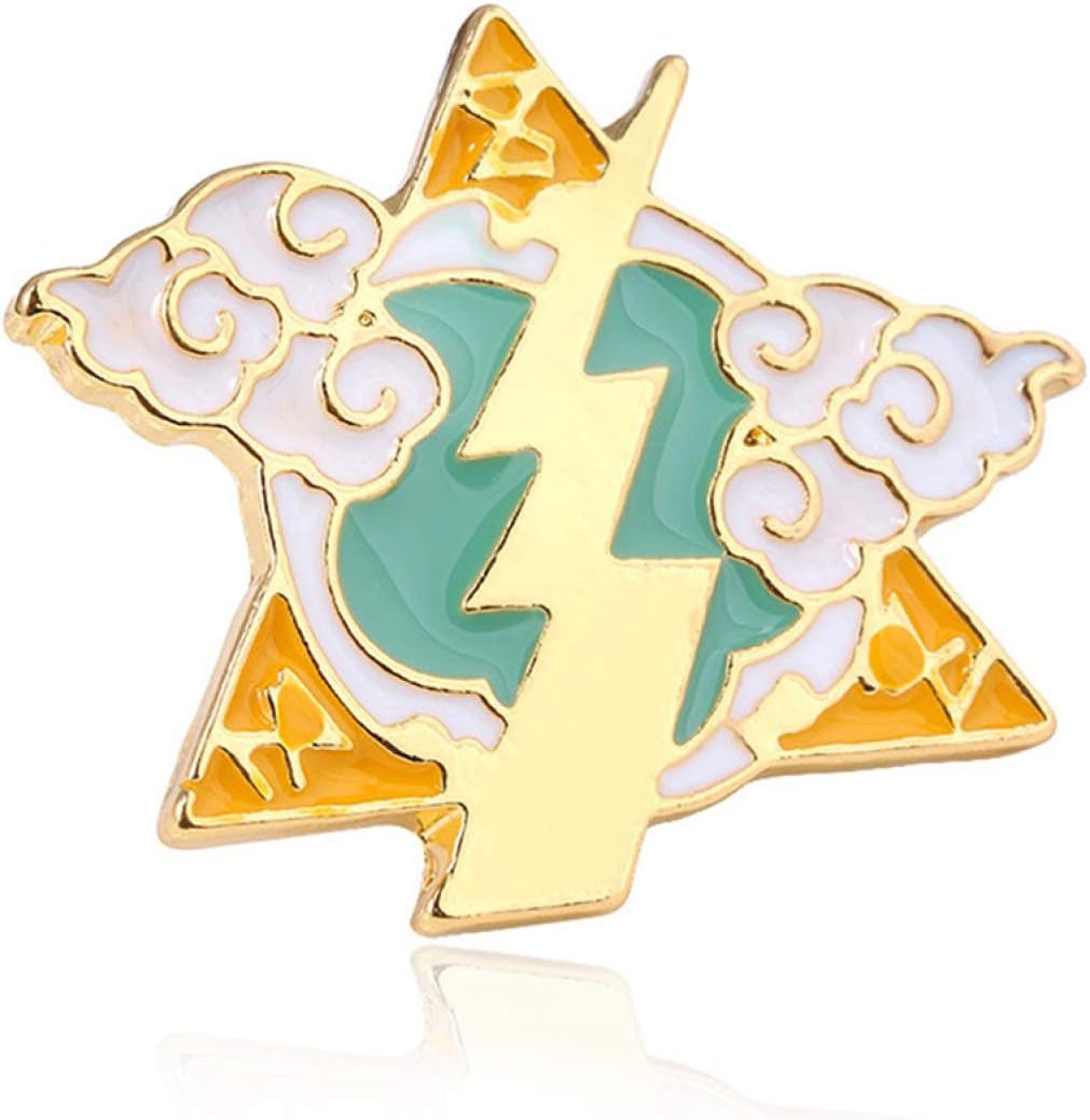 dgsdg Upgraded Version Anime Demon Slayer: Kimetsu No Yaiba Enamel Pins Metal Badges Brooch Pins for Clothes Backpacks Bags Lapel Pins Jewelry Gifts
