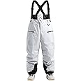 GSOU SNOW Men Snow Bibs Women Baggy Ski Pants Snowboard Overall Insulated Waterproof Windproof Warm Winter