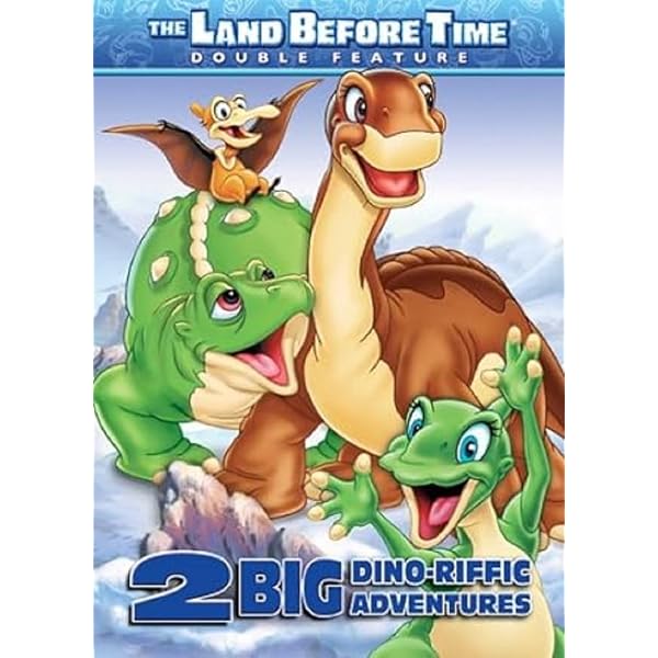 Amazon.com: Land Before Time: 2 Dino Mite Movies (Double Feature