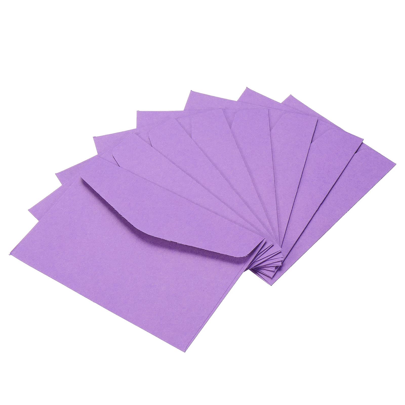 YOKIVE 100 Pack Gift Card Envelopes, Business Greeting Note | Small Item Holder Envelope, Great for Invitations Weddings(Purple)