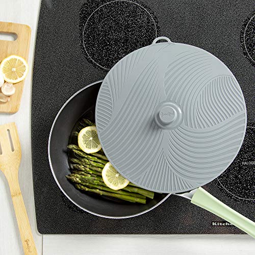 Goodful Universal Silicone Lids for Pots and Pans, Heat Safe, Reusable