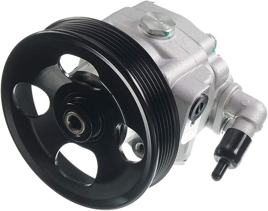 Power Steering Pump Assembly with Pulley Compatible with