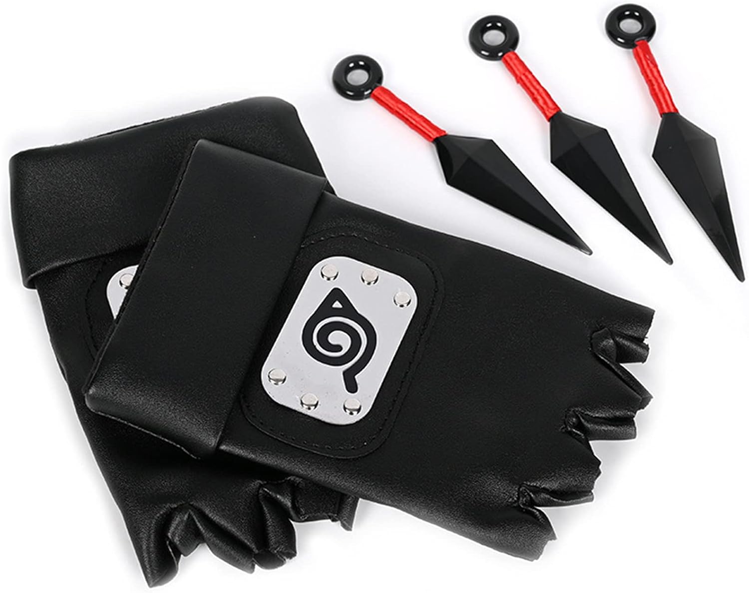 5Pcs Naruto Cosplay Accessories, Kakashi/Uzumaki Naruto/Uchiha Itachi