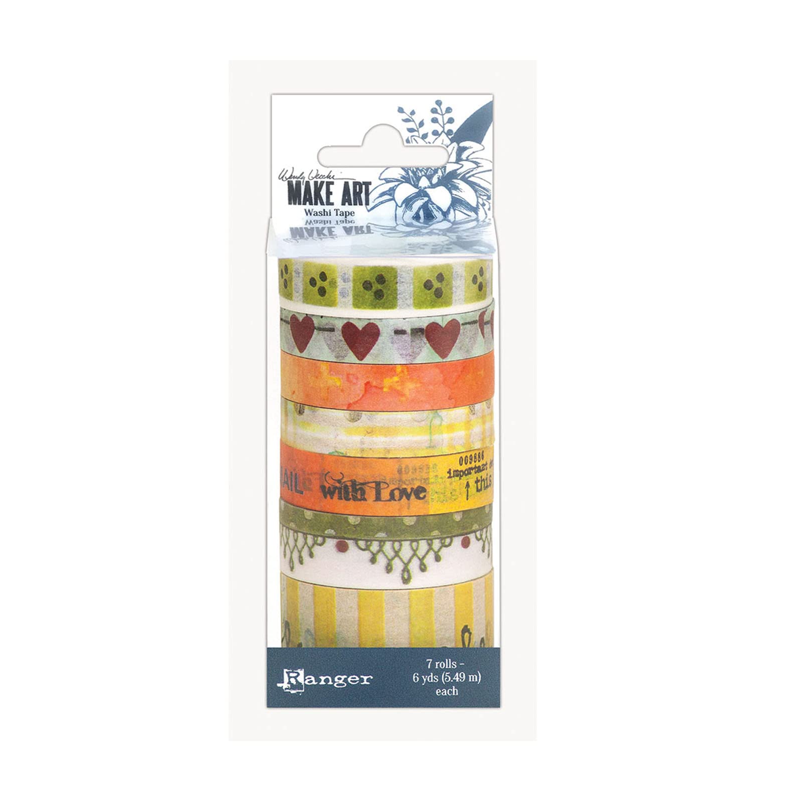 Ranger Washi Tape, Multi, Medium