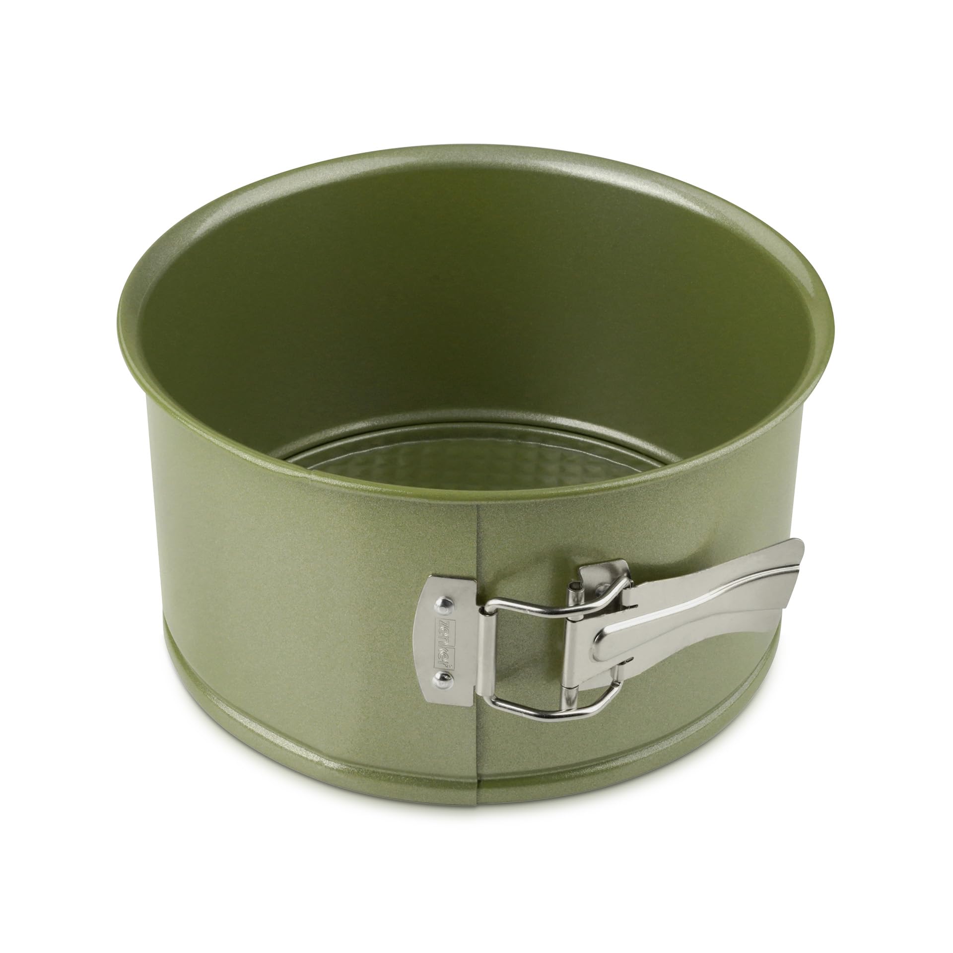 Zenker Springform Cake Tin, 18cm Diameter with High Edge, Tall Rim, Green Vision Series, ECO, Resource Friendly & Climate Neutral Baking Round Pan, with ILAG Vegan Carnauba Wax Non-Stick Coating