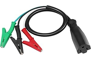 Buhobha Cost-Effective HVAC Tool Kit Accessory, Heavy-Duty Adapter Cord for Circuit Breaker Finder, Compatible with Most Standard Circuit Breaker Finder Adapter Cords